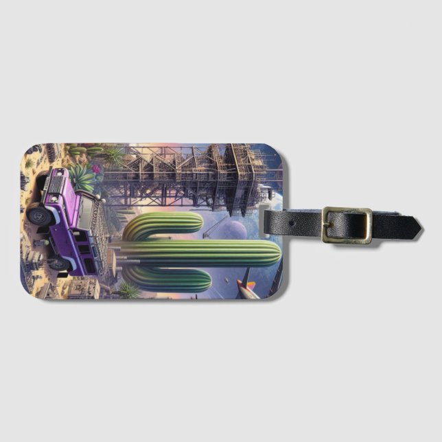 Concept Defender Luggage Tag (Front Horizontal)