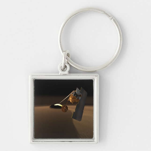 Concept for Mars Volcanic Emission Life Scout Keychain (Front)
