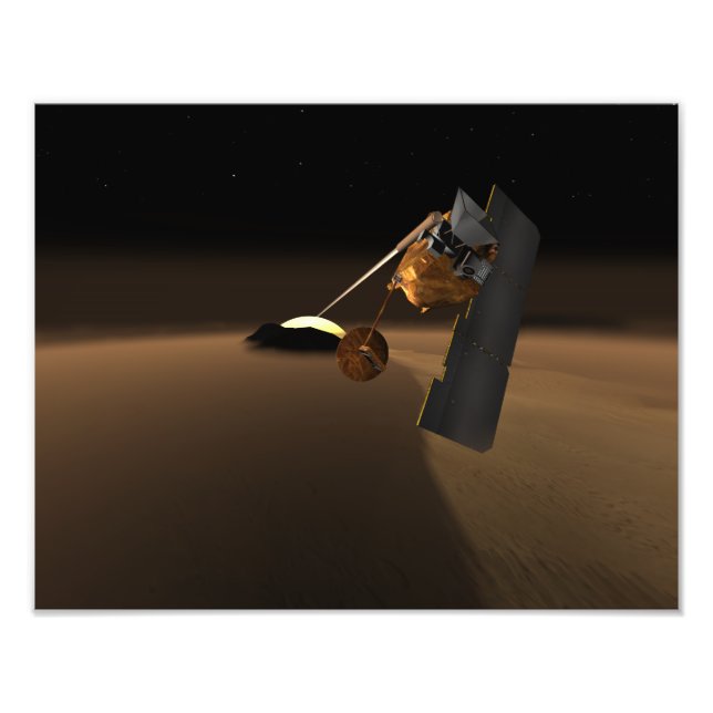 Concept for Mars Volcanic Emission Life Scout Photo Print (Front)