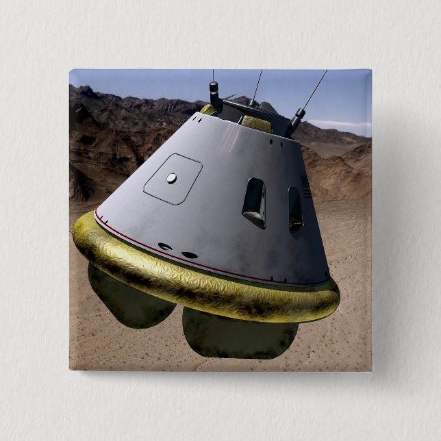 Concept of a crew exploration vehicle button (Front)