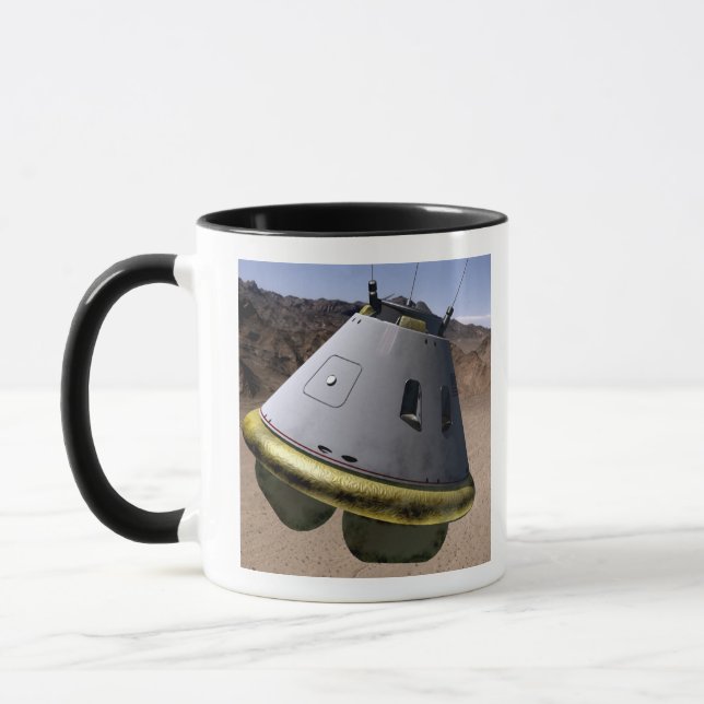Concept of a crew exploration vehicle mug (Left)