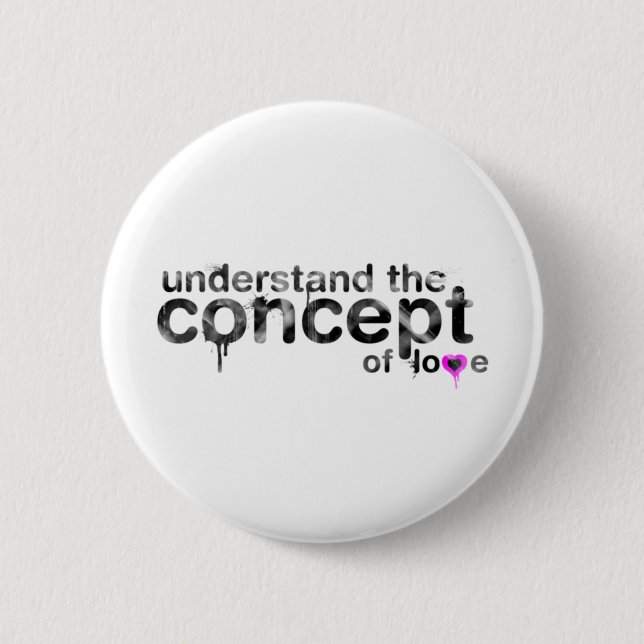 Concept Of Love Button (Front)