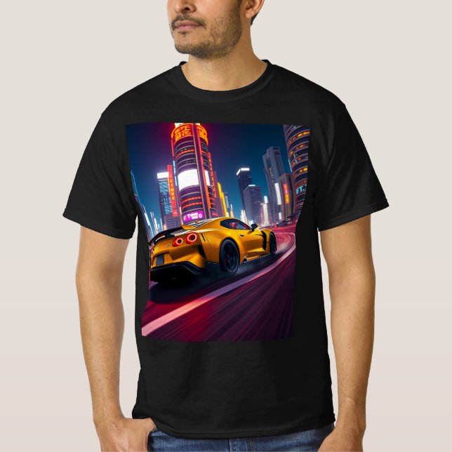  Concept Supercar Sports Car Japanese JDM Inspired T-Shirt (Front)