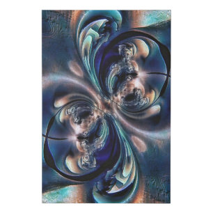 Conception faux canvas print