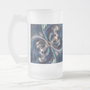 Conception frosted glass beer mug