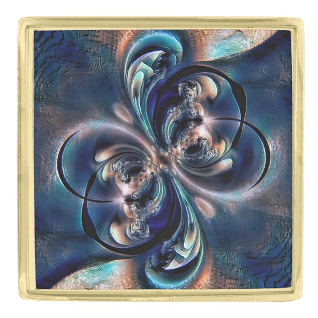 Conception  gold finish lapel pin (Front)