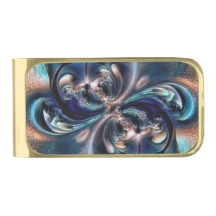 Conception gold finish money clip