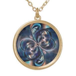 Conception  gold plated necklace