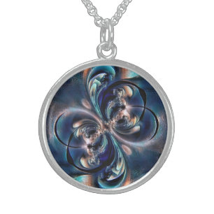 Conception  sterling silver necklace