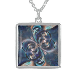 Conception  sterling silver necklace