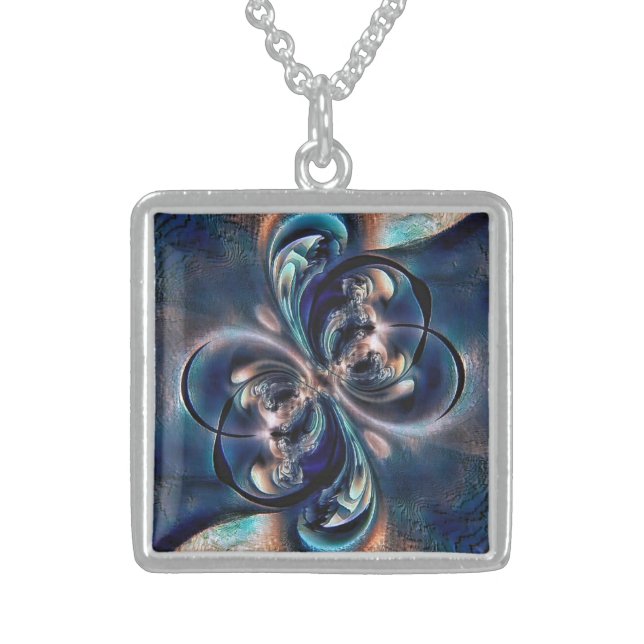 Conception  sterling silver necklace (Front)