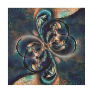 Conception wood wall art