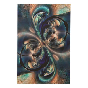 Conception wood wall art