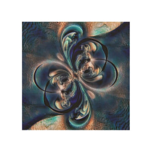 Conception  wood wall art