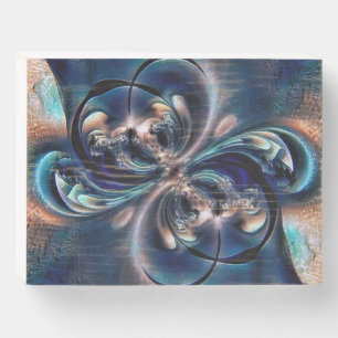 Conception  wooden box sign