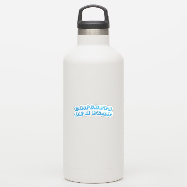 Concepts of a Plan Sticker (Waterbottle)