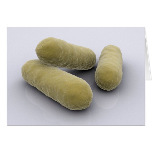 Conceptual Image Of Bacteria 2 Cards (Front Horizontal)
