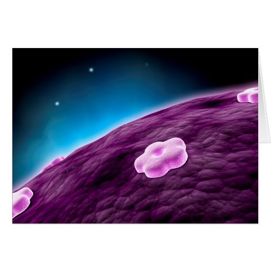 Conceptual Image Of Cell Nucleus Cards (Front Horizontal)