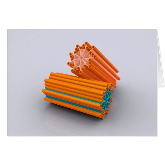 Conceptual Image Of Centrioles 2 Cards (Front Horizontal)