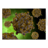 Conceptual Image Of Coxsackievirus 2 (Front Horizontal)