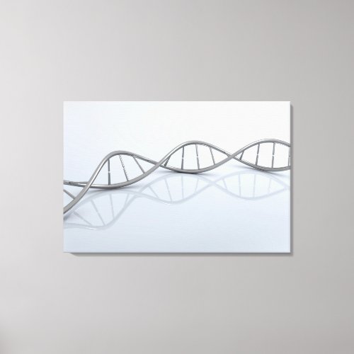 Conceptual Image Of DNA 1 Canvas Print