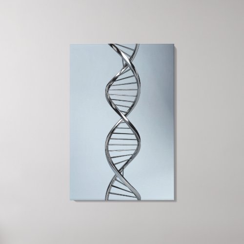 Conceptual Image Of DNA 2 Canvas Print