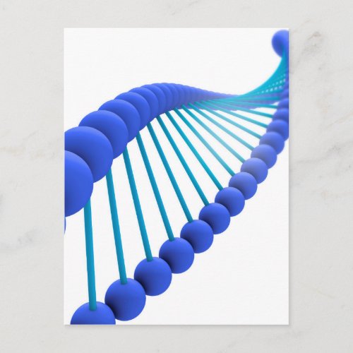 Conceptual Image Of DNA 5 Postcard