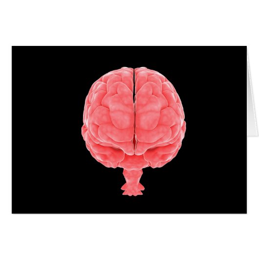 Conceptual Image Of Human Brain 3 Cards (Front Horizontal)