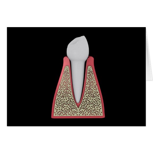 Conceptual Image Of Human Tooth 1 Cards (Front Horizontal)