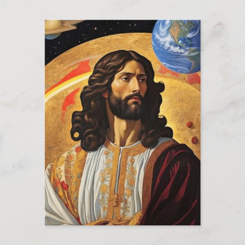  Concern Jesus Planet  Earth AP50 Cosmos Postcard