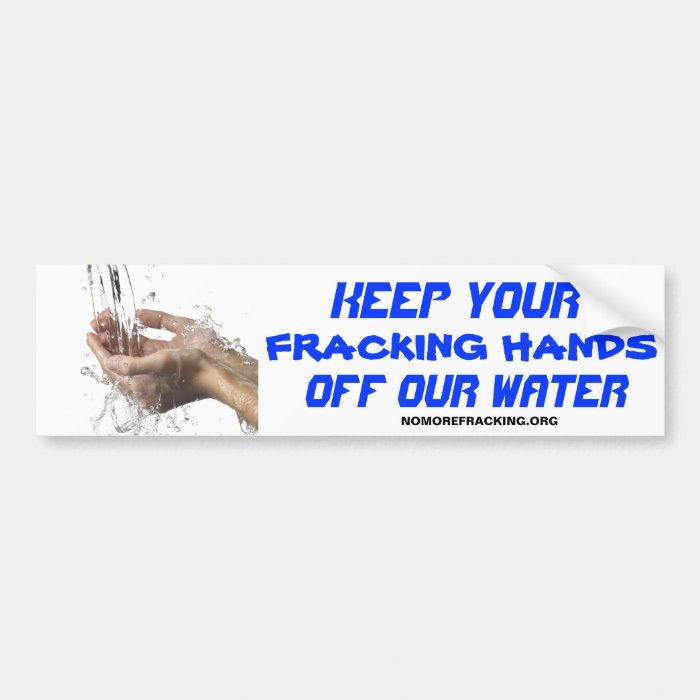 Concerned Citizens Against Fracking Bumper Stickers