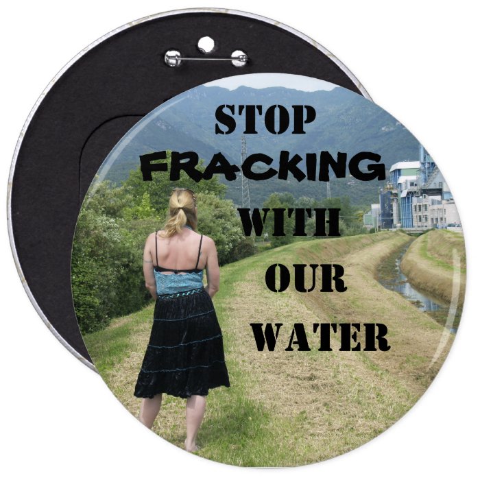 Concerned Citizens Against Fracking Buttons