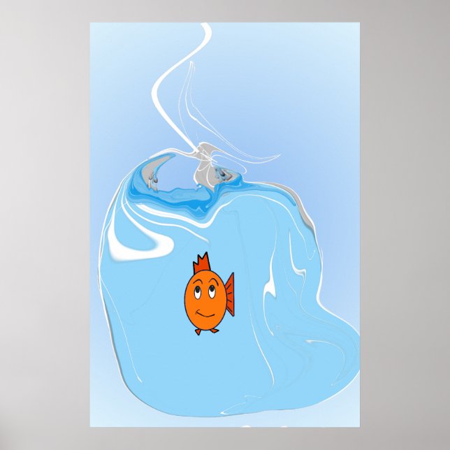 Concerned Fish Poster (Front)