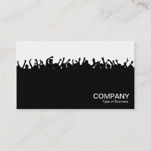 Concert 02 - Black and White Business Card