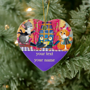 concert ceramic ornament