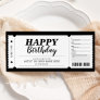Concert Event Show Gift Ticket Any Occasion Invitation