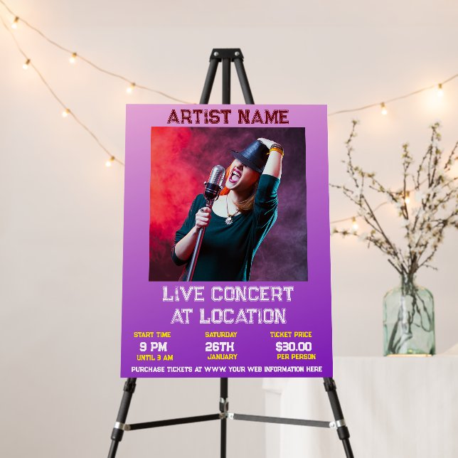 Concert Foam Board (In Situ (Stand))