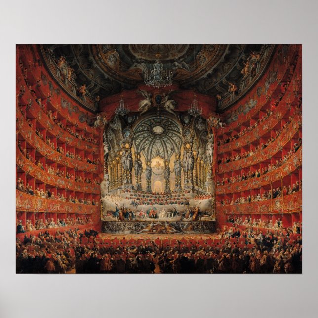 Concert given by Cardinal de La Rochefoucauld Poster (Front)