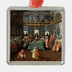 Concert in a Private House Metal Ornament