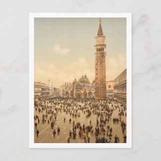 Concert in St Mark's Square II, Venice, Italy Postcard