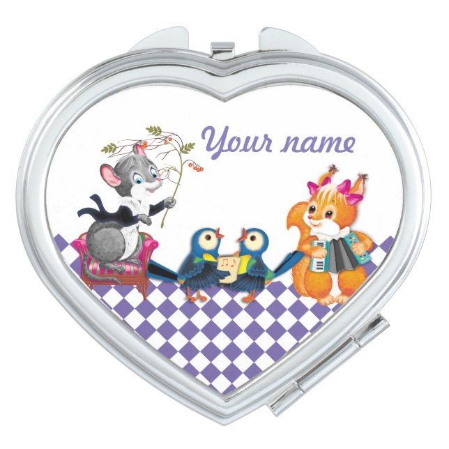 concert mirror for makeup (Front)