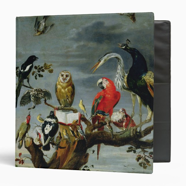 Concert of Birds 3 Ring Binder (Front/Inside)