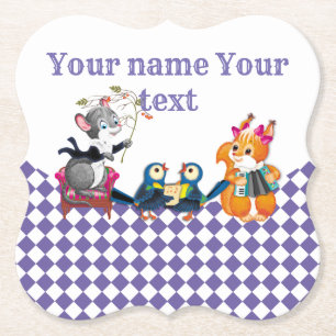 concert paper coaster