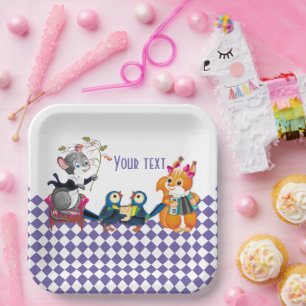 concert paper plates