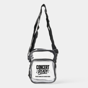 Concert Ready Clear Stadium Bag