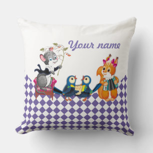 concert throw pillow