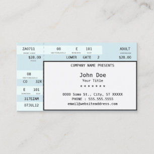 concert ticket