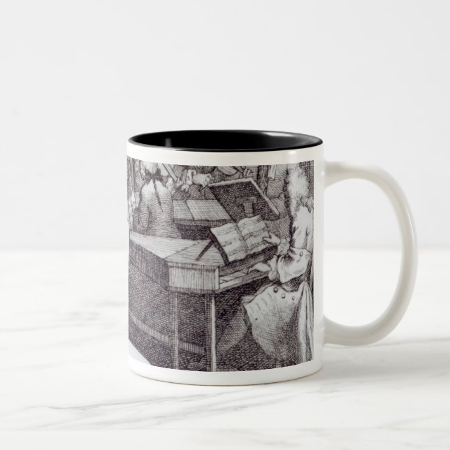 Concert Ticket for Mary's Chapel Two-Tone Coffee Mug (Right)