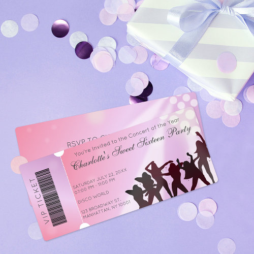Personalized Event Ticket