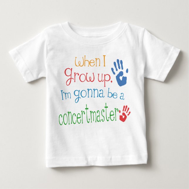 Concertmaster (Future) Infant Baby T-Shirt (Front)